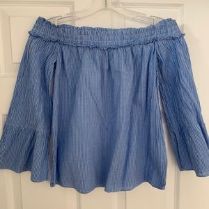 Lilly Pulitzer-Sunny shoulder top- XS